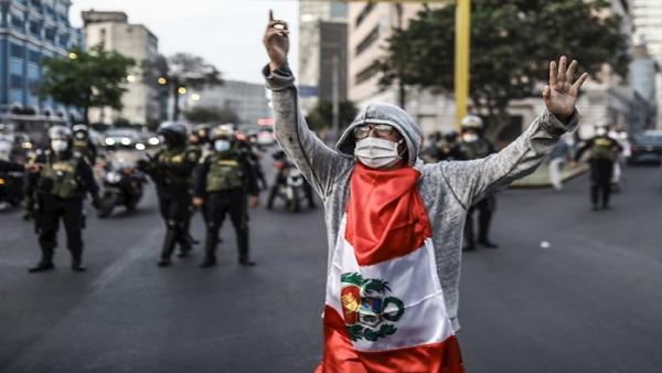 Basta de represión y masacres en Perú