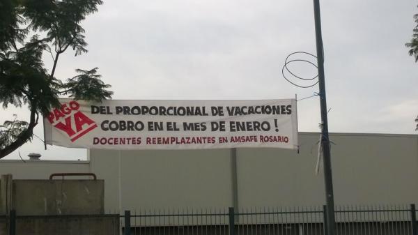 Reunión de la comisión de docentes reemplazantes.