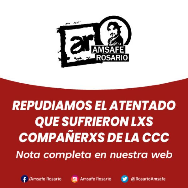 Repudiamos el atentado que sufrieron lxs compañerxs de la CCC en el corte de Av. Circunvalación y San Martin