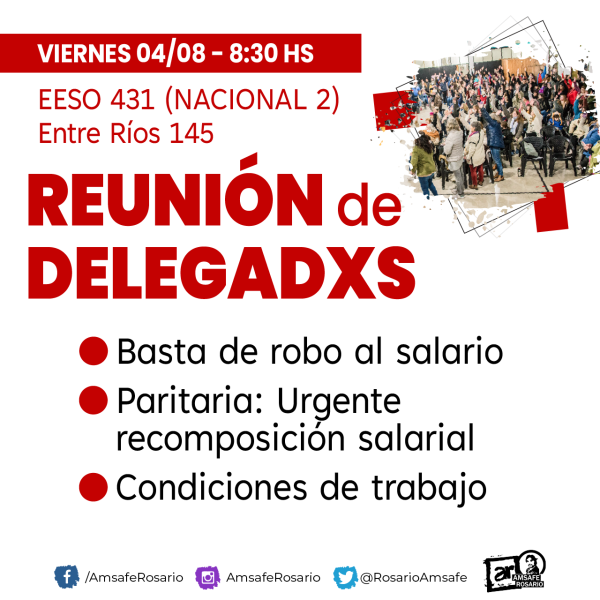 Reunión de Delegadxs 