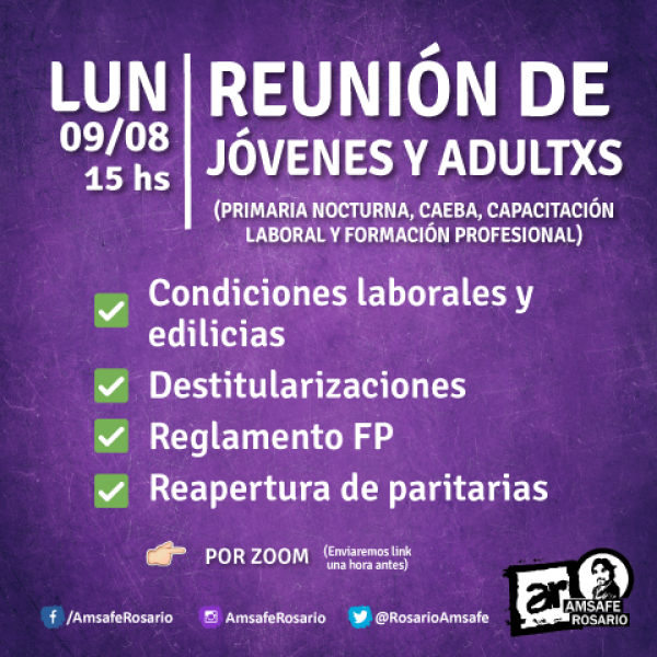 Reunión jóvenes y adultxs