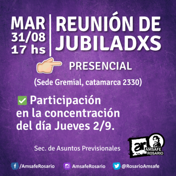 Reunión de Jubilados