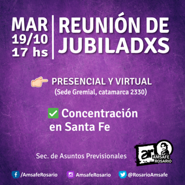 Reunión de jubiladxs