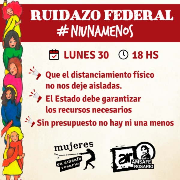 Ruidazo Federal #NiUnaMenos