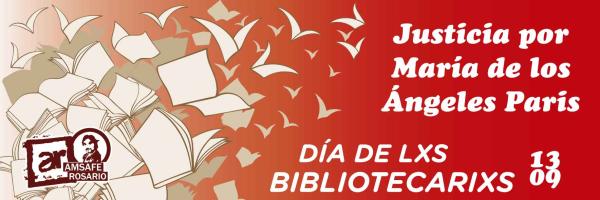 Feliz día de lxs bibliotecarixs. 