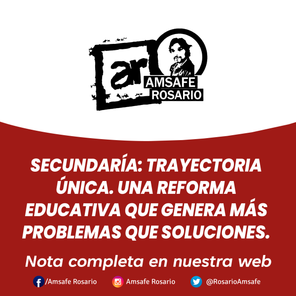  Secundaría: Trayectoria única. Una Reforma educativa que genera más problemas que soluciones.