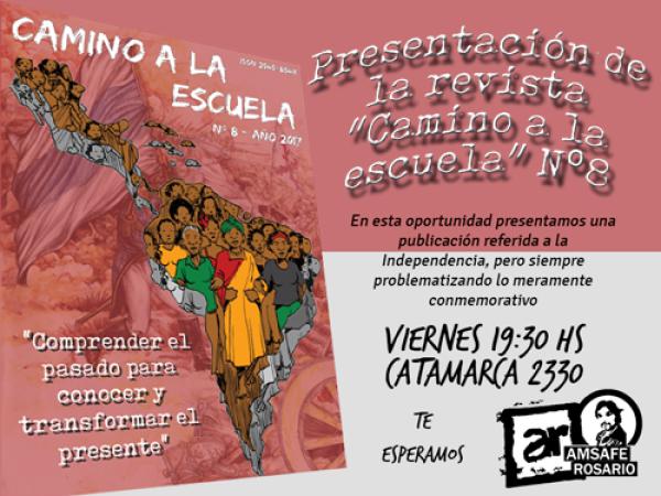 Presentación de la revista “Camino a la Escuela” Nº 8