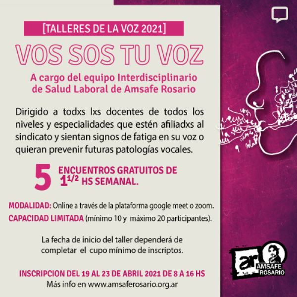 Talleres de la Voz 2021