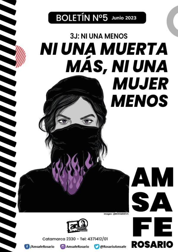 Boletín N°5: 3J: Ni una muerta más, ni una mujer menos