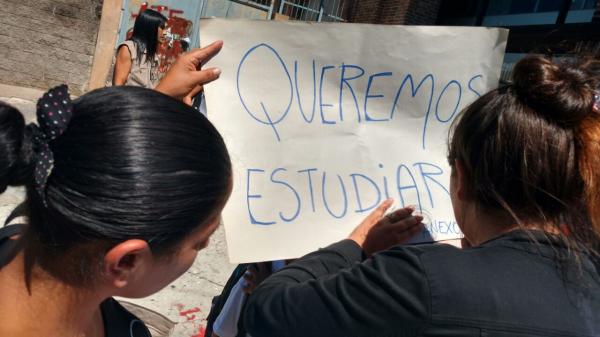 Otra vez se movilizan la escuela 1251 y la 1095