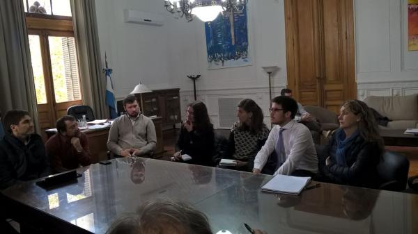 Reunión con el Ministro de Seguridad para exigir Justicia por María de los Ángeles