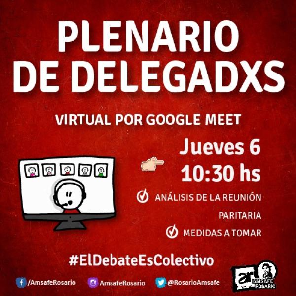 Plenario de Delegadxs