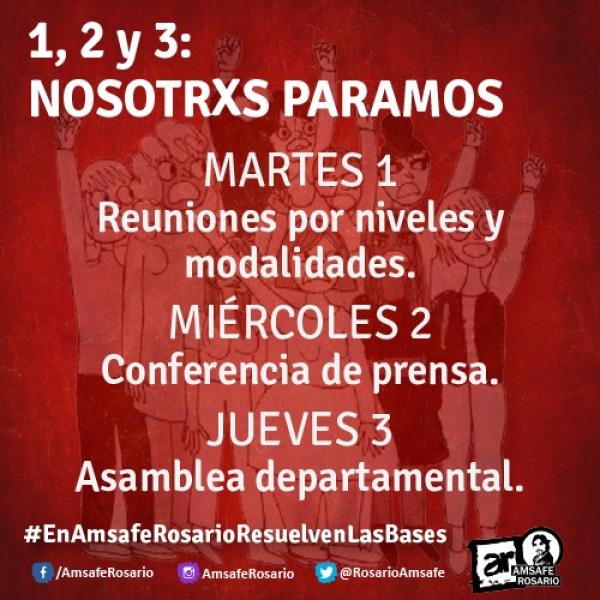 La asamblea puso fecha para las 72 horas de paro