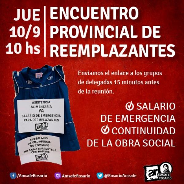 Encuentro provincial de reemplazantes 