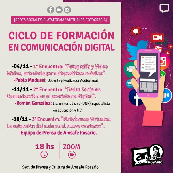 Ciclo de formación en comunicación digital