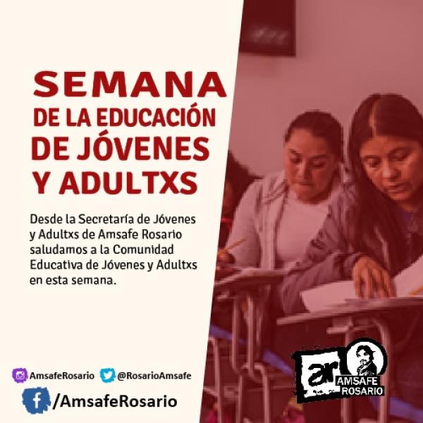 Semana de la Educación de Jóvenes y Adultxs