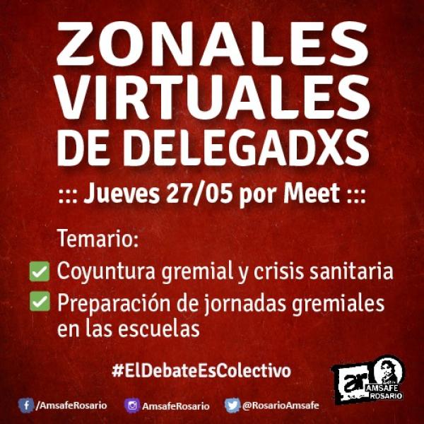 Zonales Virtuales de delegadxs