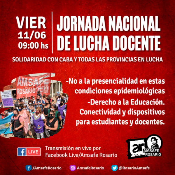 Jornada Nacional de Lucha Docente