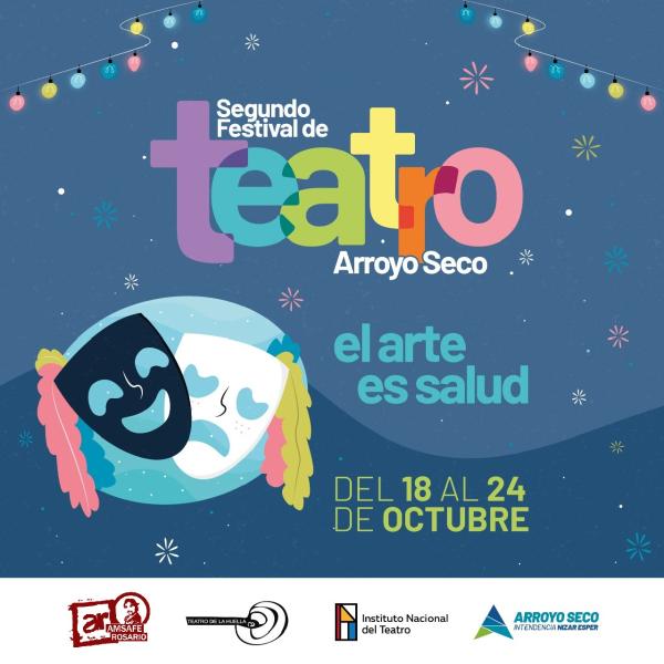 Segundo Festival de Teatro en Arroyo Seco. El Arte es salud.