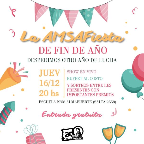 La AMSAFiesta de fin de año