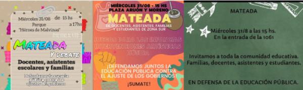 Mateadas y debates