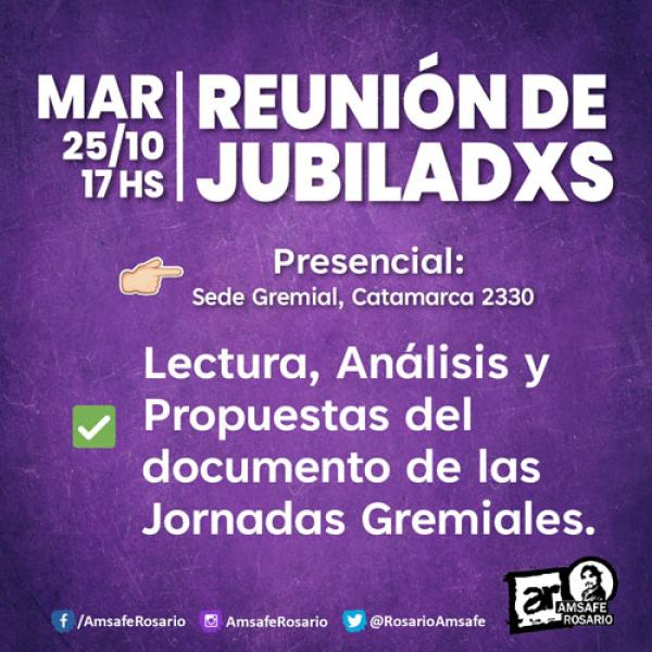 Reunión de Jubiladxs