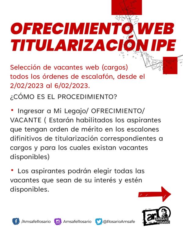 OFRECIMIENTO WEB TITULARIZACIÓN IPE