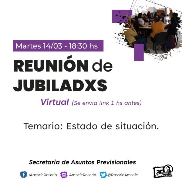 Reunión de jubiladxs