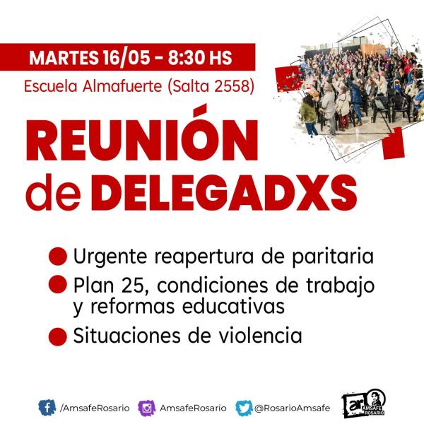 Reunión de delegadxs