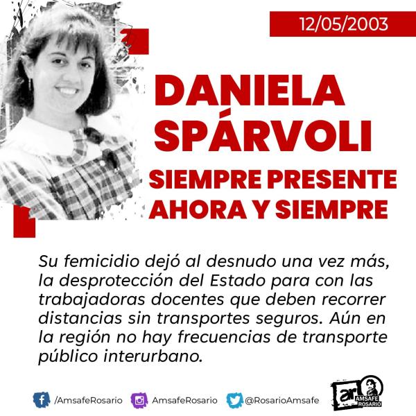 Daniela spárvoli presente, ¡ahora y siempre!