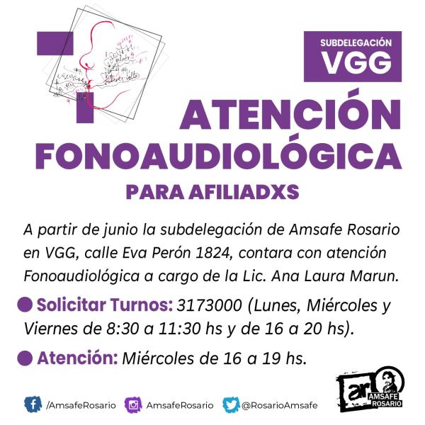 Atención Fonoaudiológica en VGG