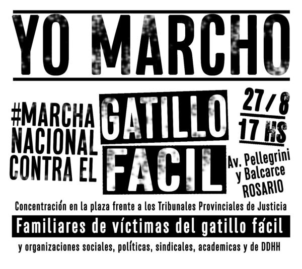Marcha Nacional Contra el Gatillo Fácil