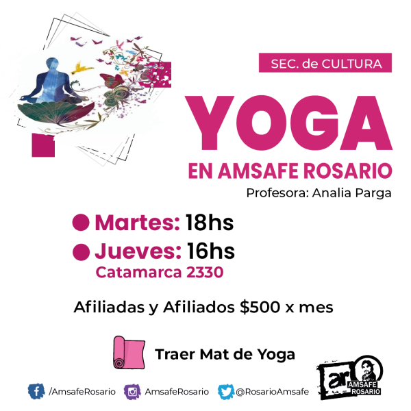 Yoga en Amsafe Rosario