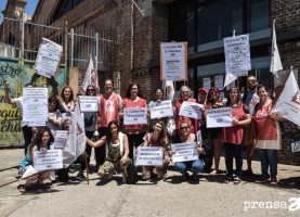 Presentación de los reclamos sobre el robo del impuesto a las ganancias. El salario no es ganancia