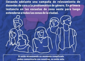 Campaña de relevamiento docente con perspectiva de género