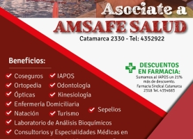 Asociate a Amsafe Salud