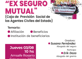 Charla Informativa: "Ex Seguro Mutual " (Caja de Previsión Social de los Agentes Civiles del Estado)