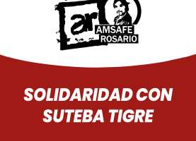 Solidaridad con SUTEBA Tigre