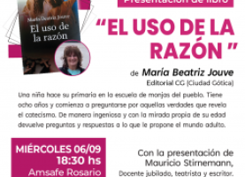 PRESENTACIÓN DEL LIBRO: EL USO DE LA RAZÓN