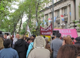 Jornada de lucha: Concentración y entrega de petitorios por nuestros jubilados