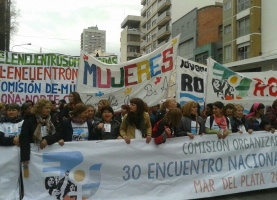 Amsafe Rosario en el XXX Encuentro Nacional de Mujeres