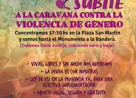 25N: Caravana Contra la Violencia de Género