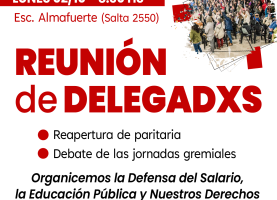 Reunión de Delegadxs