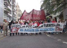 Total acatamiento al paro nacional docente. Distintas marchas en todo el país