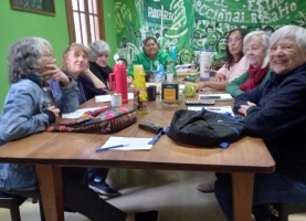 Grupo de trabajo de jubiladxs se reúnen con ATE Rosario