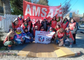 Amsafe Rosario en el 36º Encuentro Plurinacional de Mujeres, Lesbianas,Travestis, Trans, Bisexuales, Intersexuales y No Binaries 2023