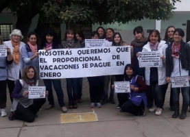 Petitorio Provincial “No a la precarización laboral de los docentes reemplazantes”.