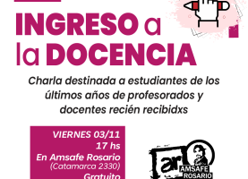 Charla: Ingreso a la docencia 