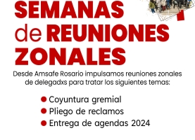 SEMANAS DE REUNIONES ZONALES