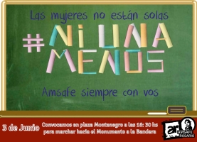 Marchamos el viernes 3 contra la violencia de género #niunamenos